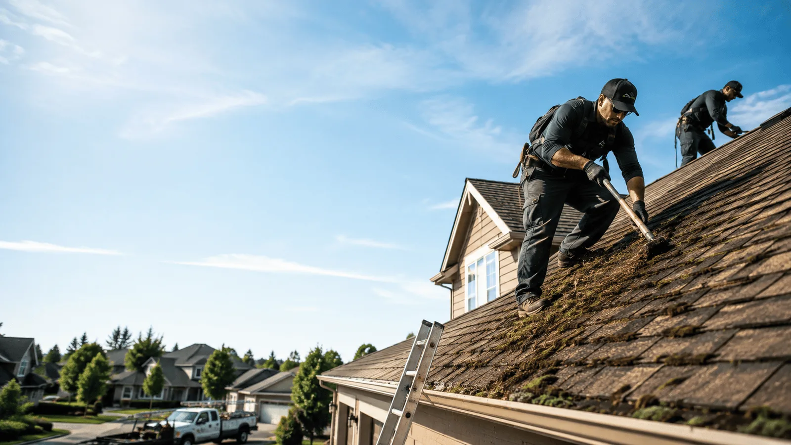 Roof Moss Removal in Briggsdale, CO near me